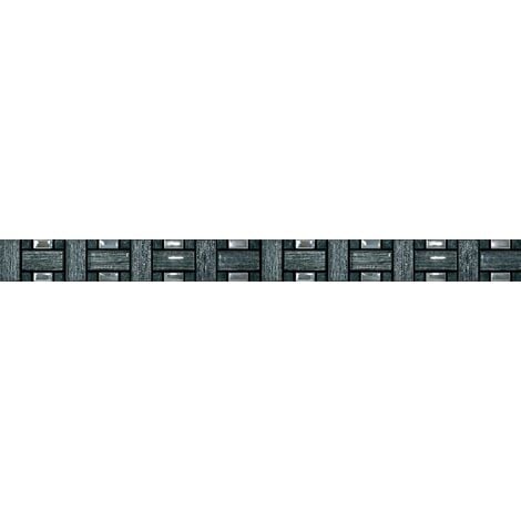 Listel Tissu Noir 48mm