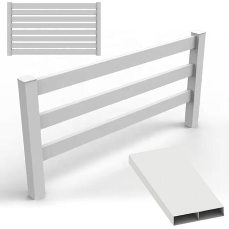 ALTRO Listelli doghe Alluminio profili per recinzioni frangivento staccionate Colore bianco