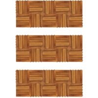 Listelli Pavimentazione Acacia Design Verticale 30x30cm 30 pz