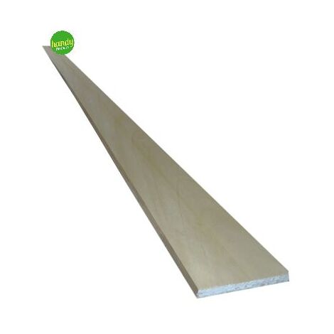 Listello Decorlegno ajous naturale 100 x 1,5 x 0,8 cm