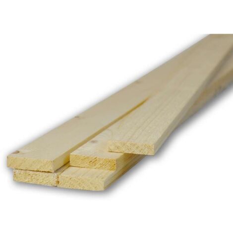 Listello Grezzo in Abete - 10x40x2000 mm