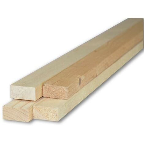 Tavola in legno di abete grezzo essiccato per ponteggio mm 40 x 250 x 2250