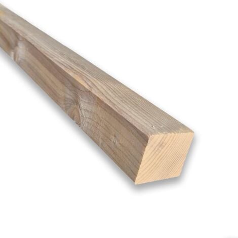Listello in Legno di Abete da 300 cm, sezione 4x5 cm, Piallato