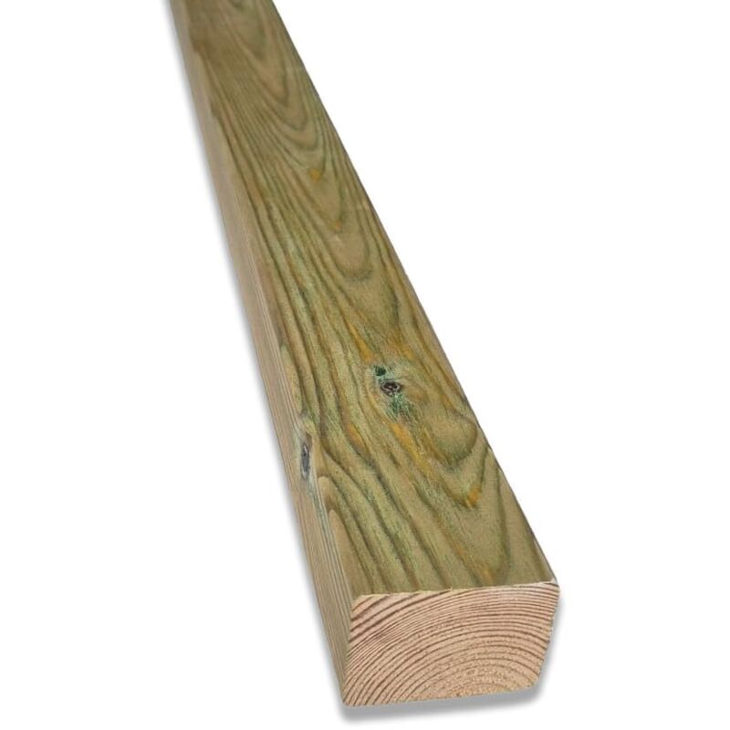 Listello In Legno Di Pino Impregnato 4,5x6 Cm, Lunghezza 200 Cm