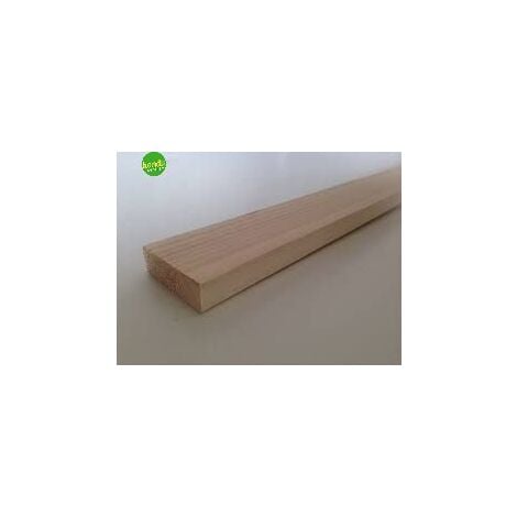 Listelli listello in legno abete piallato mm20x20 - confez 40 mt (20 pz da  2mt)