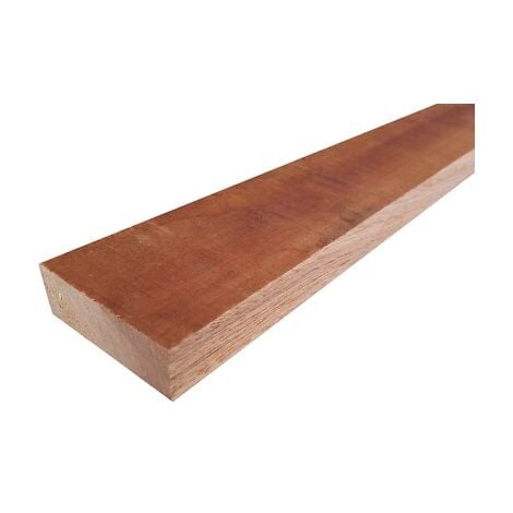 Listello legno massello di mogano grezzo segato mm 28 x varie misure x 1550 dimensione disponibile: mm 28 x 50 x 1550