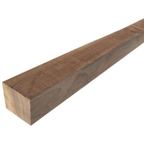 Listello legno massello di noce canaletto grezzo mm 50 x varie misure x 1500 dimensione disponibile: mm 50 x 25 x 1500