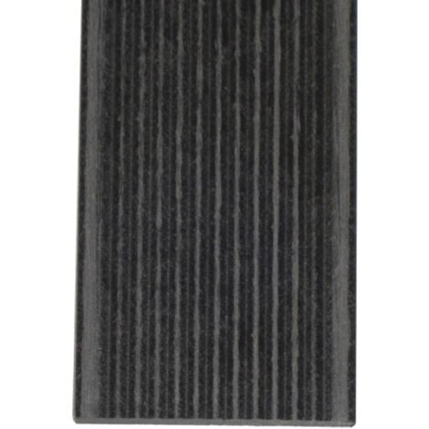 Listello per esterni in legno composito - Colore: Grigio antracite, spessore 1cm, larghezza 5.5cm, lunghezza 200cm, superficie coperta in m2: 4