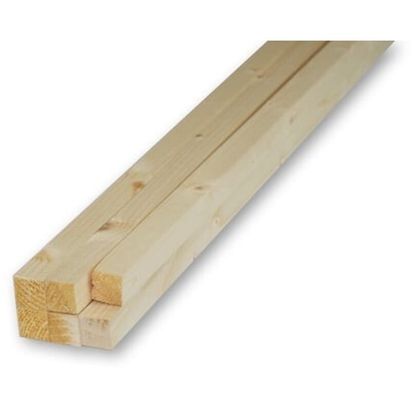 Listello Piallato In Abete 20 X 20 X 1000 Mm