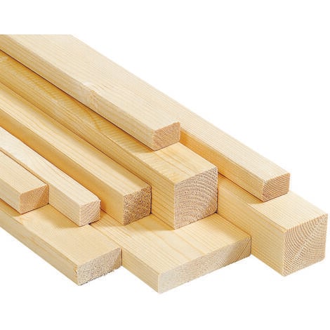 Listello piallato 4 lati in abete - mm.10x20x2000