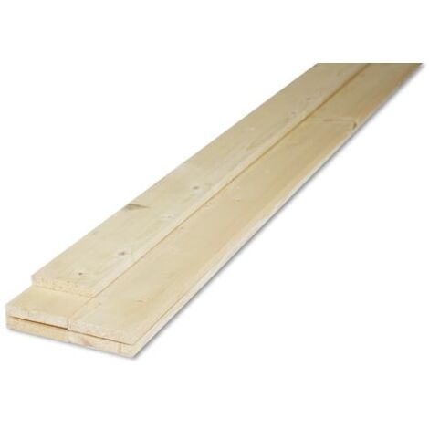 LISTELLO PIALLATO IN ABETE 10 X 60 X 1000 MM