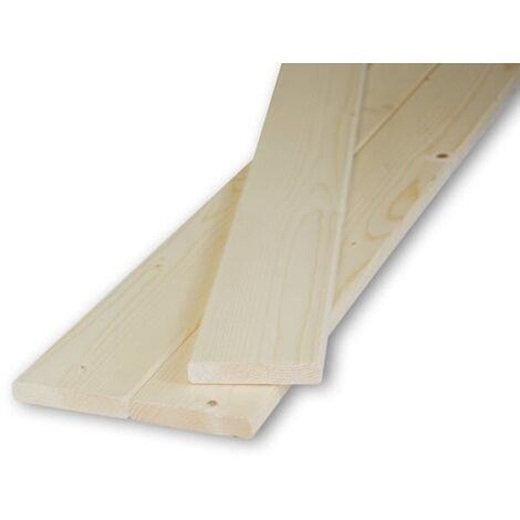 LISTELLO PIALLATO IN ABETE 10 X 80 X 1000 MM