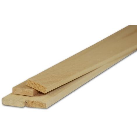 LISTELLO PIALLATO IN SAMBA 10 X 30 X 1000 MM