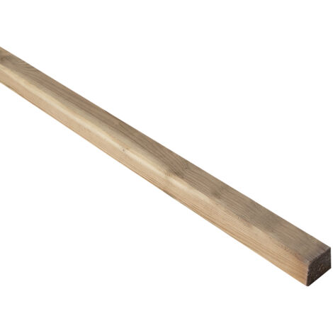 LISTON DE MADERA 300 CM 4,5x4,5 CM
