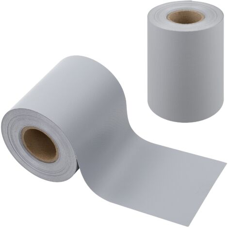 Listón de privacidad de PVC 35 m x 19 cm 6,65 m² gris claro 030006586