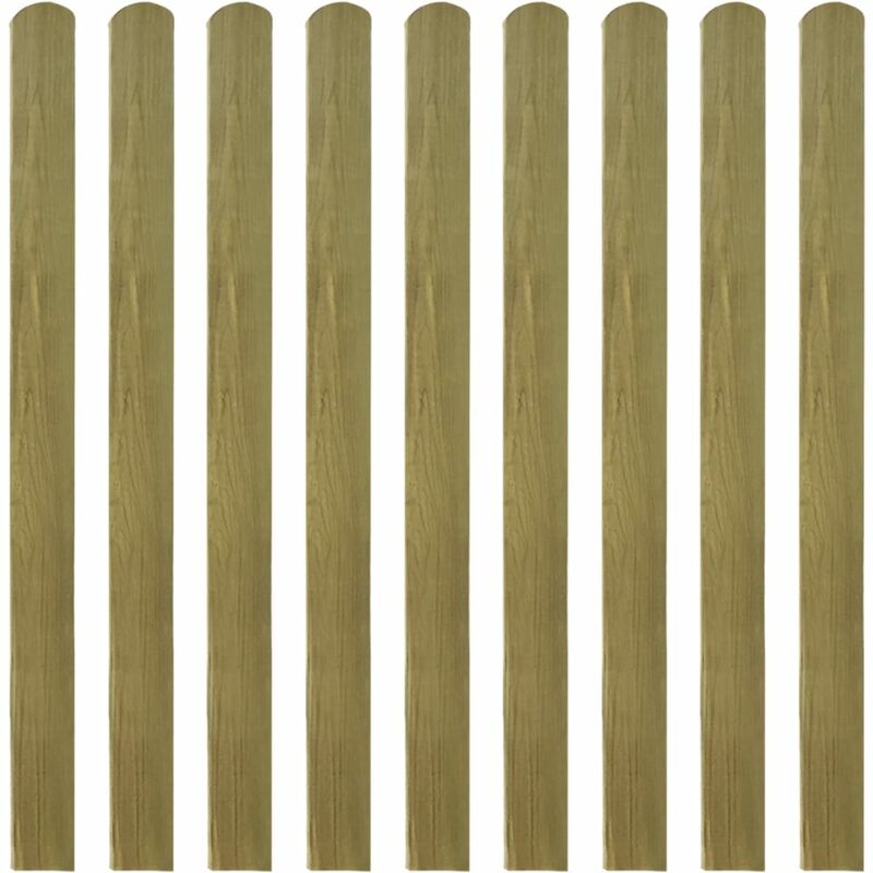 

Listones de valla de jardin 20 uds madera impregnada 120 cm