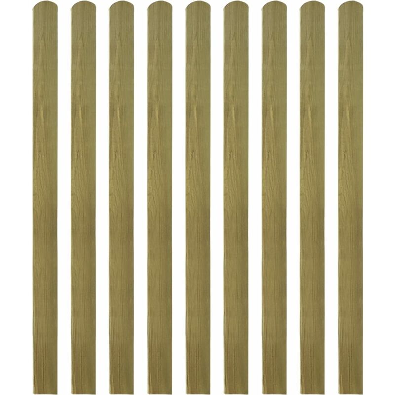 

Listones de valla de jardin 20 uds madera impregnada 140 cm