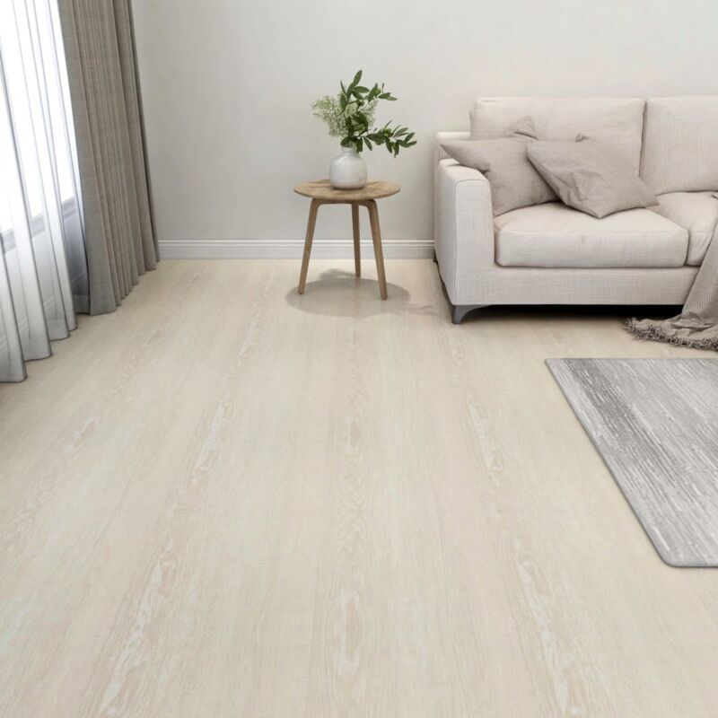 Listoni per Pavimenti Autoadesivi 55 pz in pvc 5,11 m² Beige