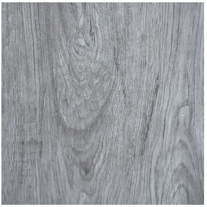 Image of Listoni per Pavimenti Autoadesivi in PVC 5.11 m² antiscivolo vari colori colore : grigio chiaro