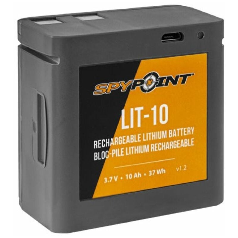 Spypoint - Batterie rechargeable LIT-10 pour micro-link et cell-link