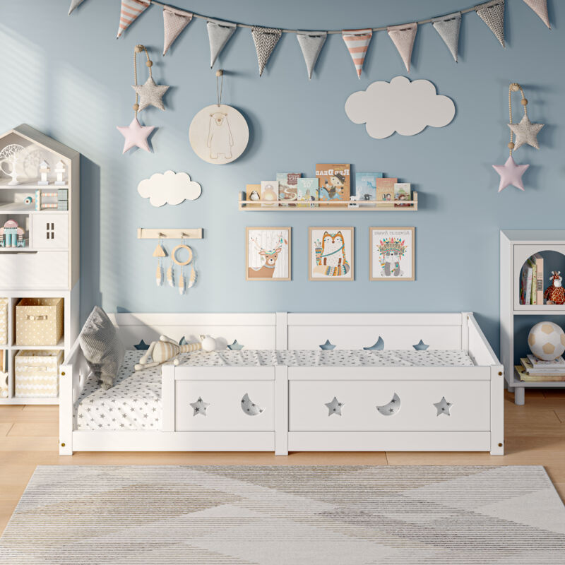 Lit simple 90x200, lit montessori