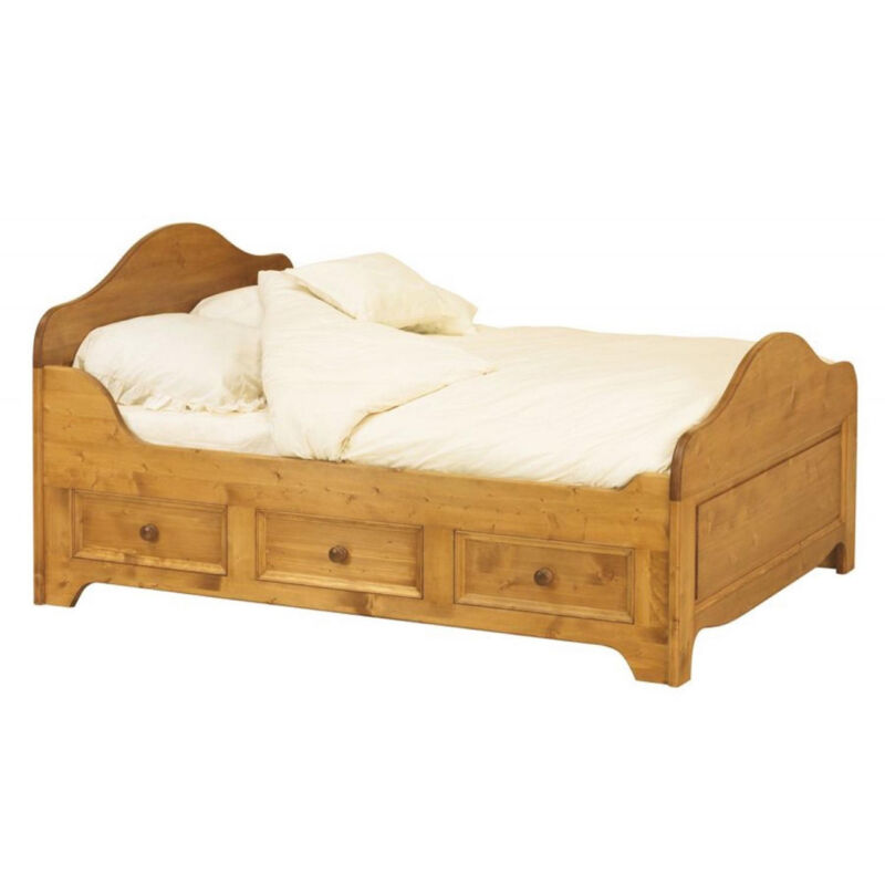 Lit à tiroirs - Bois - Marron - Interior's