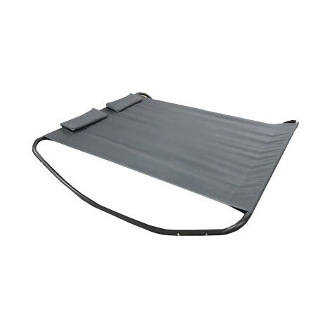 Lit bain de soleil MONACO Gris anthracite