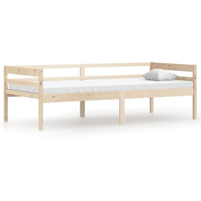 Lit banquette Bois de pin massif 90x200 Lit banquette Bois de pin massif 90x200