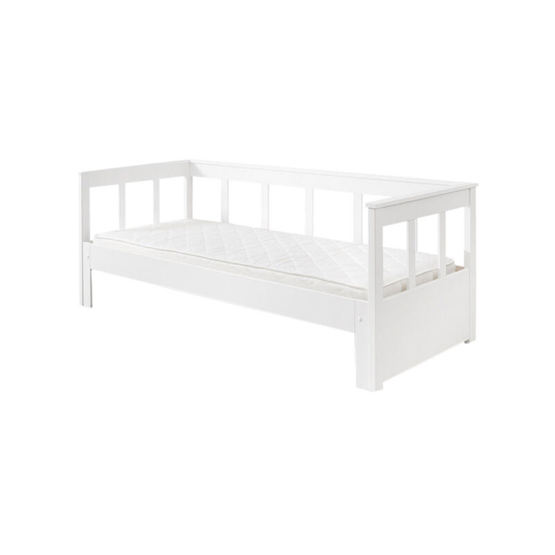 Les Tendances - Lit extensible 90x200 Vipack Pino - Blanc