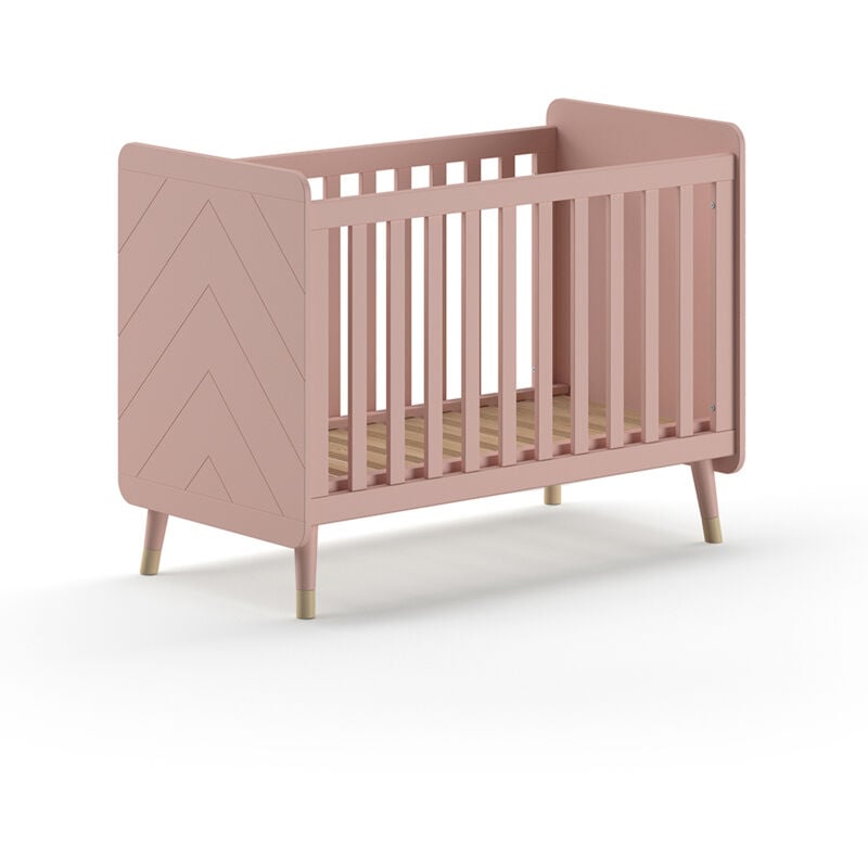 Lit bébé 60x120 sommier inclus Vipack Billy Rose