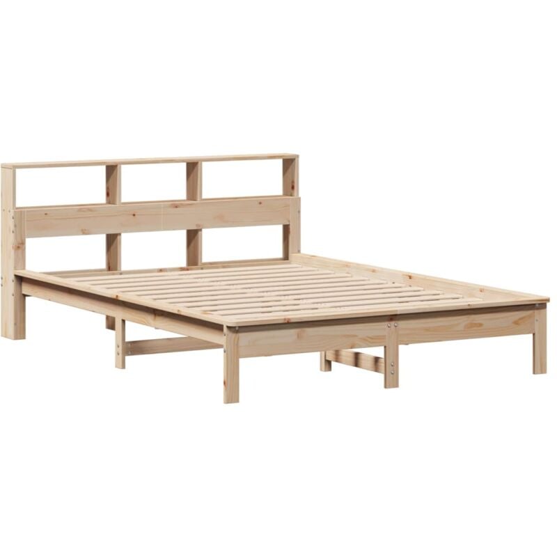 Vidaxl - Cadre de lit sans matelas 160x200 cm bois massif de pin