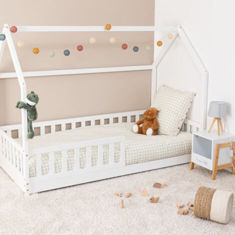 ATMOSPHERA CRÉATEUR D'INTÉRIEUR Lit Cabane Enfant Bosco Blanc 90x190 Atmosphera For Kids