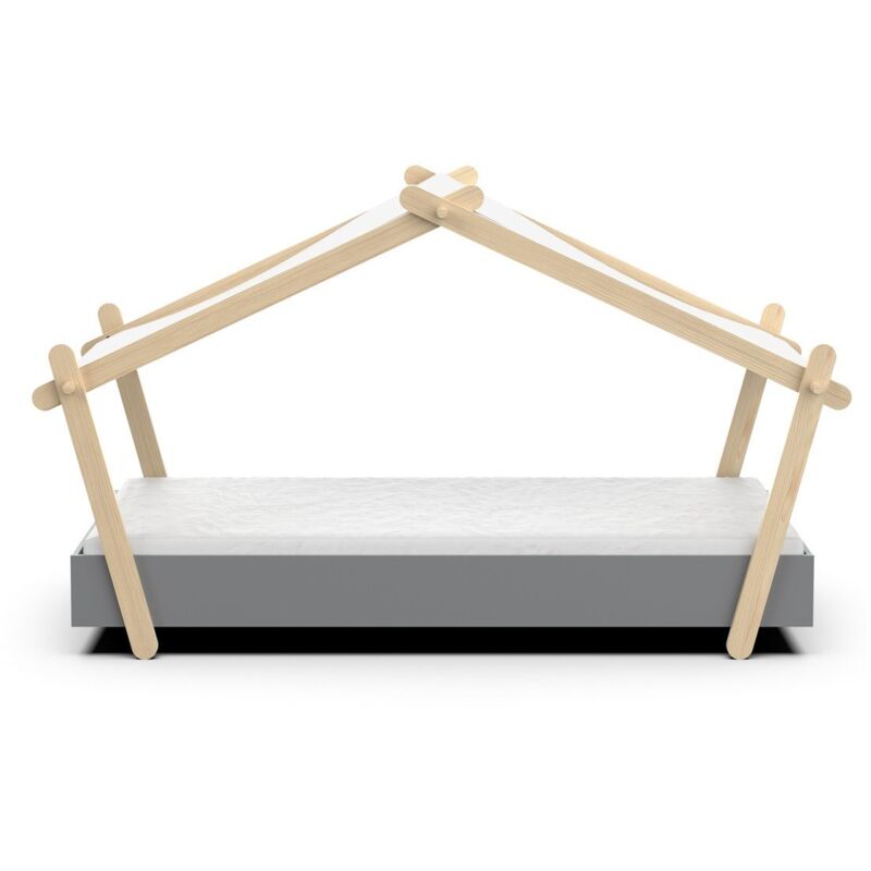 M&s - calicosy - Lit 90x200 cm avec sommier inclus H129,7 cm - lodge