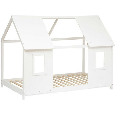 Cabane enfant en pin naturel 126cm - Atmosphera For Kids