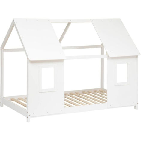 ATMOSPHERA CRÉATEUR D'INTÉRIEUR Lit Cabane Pour Enfant Fenêtre Blanc 90x190 Atmosphera For Kids