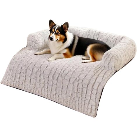 Lit Canapé pour Chien - Protecteur De Meuble Removable Anti Glissant Bord