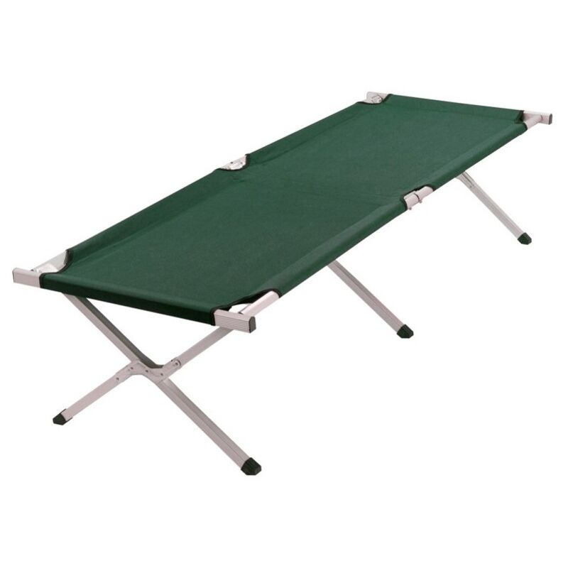 Terre Jardin - Lit de camp pliant 190x64 - - Vert