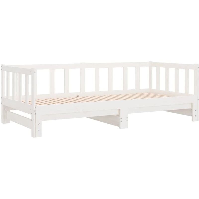 Vidaxl - Lit de jour et lit gigogne sans matelas 90x190 cm bois massif
