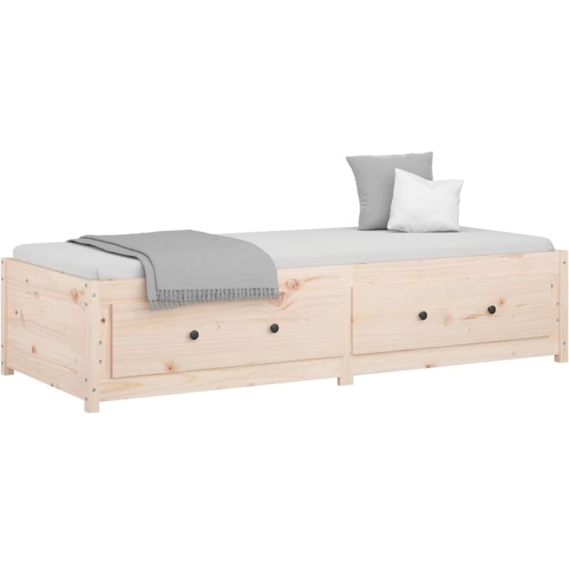 Vidaxl - Lit de jour sans matelas 80x200 cm bois de pin massif