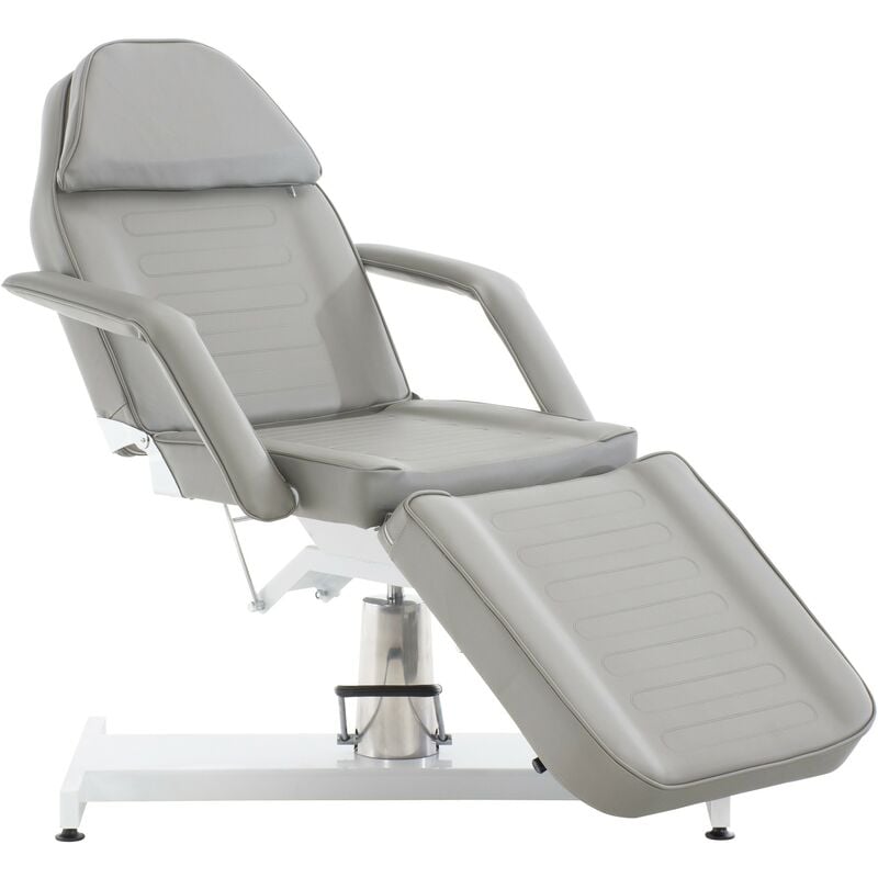 Fauteuil Lit professionnel de massage hydraulique V2 gris