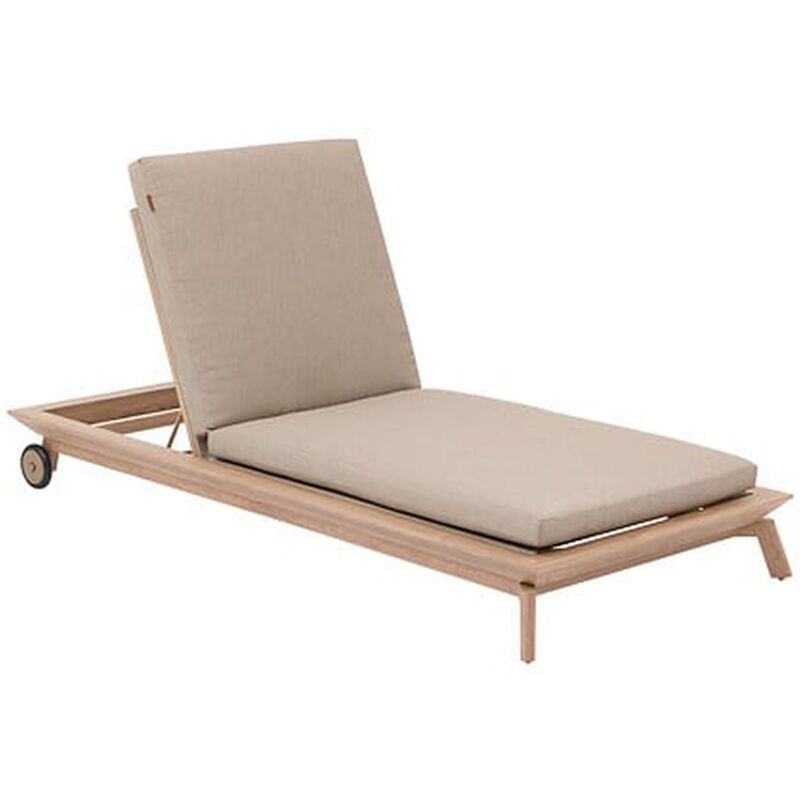 Lit de piscine en aluminium et acier avec roues MANISSA