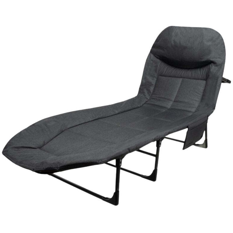 Lit de voyage pliant avec matelas, capacité de 150 kg