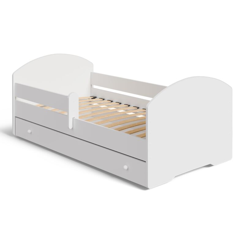 Lit d'enfant LUK avec tiroir et tringle 180x80