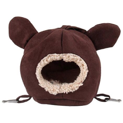 Lit d'hiver moelleux pour hamster, nid douillet, hamac, maison chaude pour jeunes écureuils
