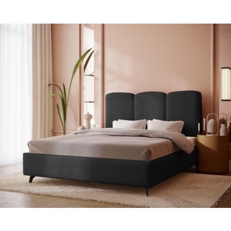 EMPORIUS 180x200 cm Arthur - Noir (Magic Velvet 2219)