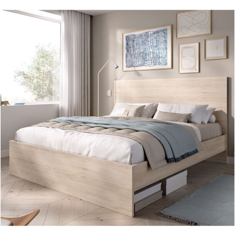 LIT DOUBLE SELMA - Naturelle