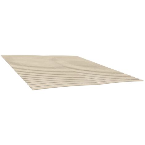 Lit double，Lit adulte，Lattes de rechange pour sommier avec 48 lattes, 2 pièces, 90 x 200 cm CFW243165