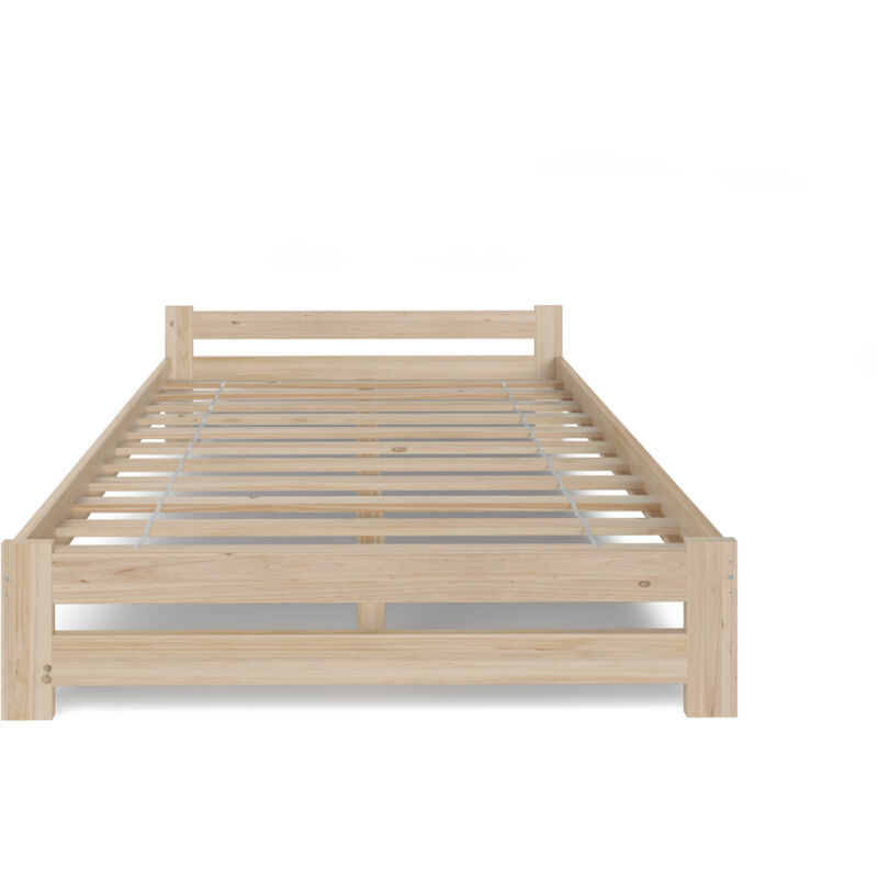 Lit en bois - 160x200 Dakota