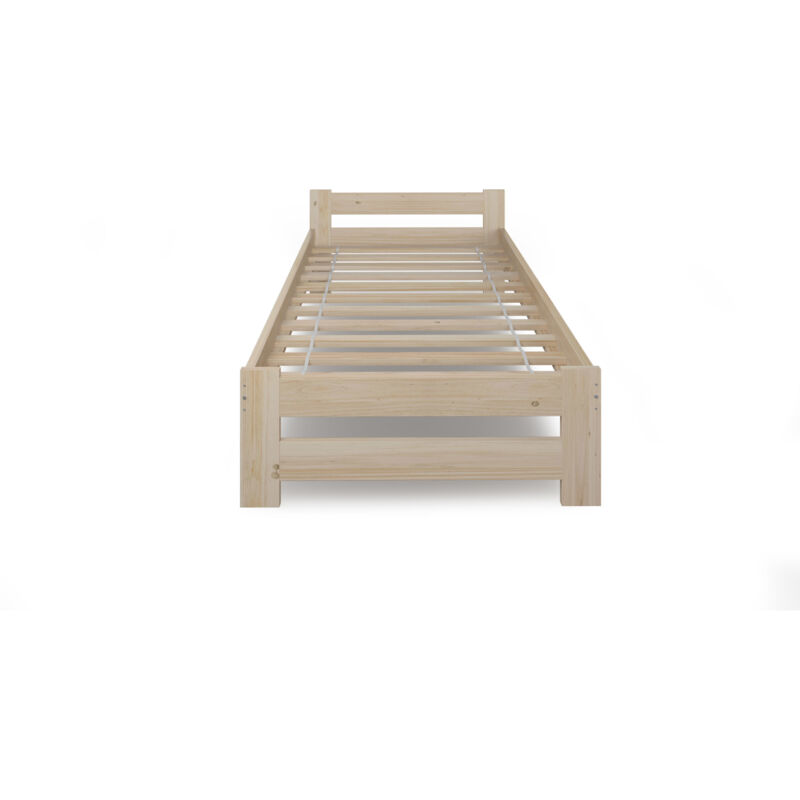 Lit en bois - 80x200 Dakota