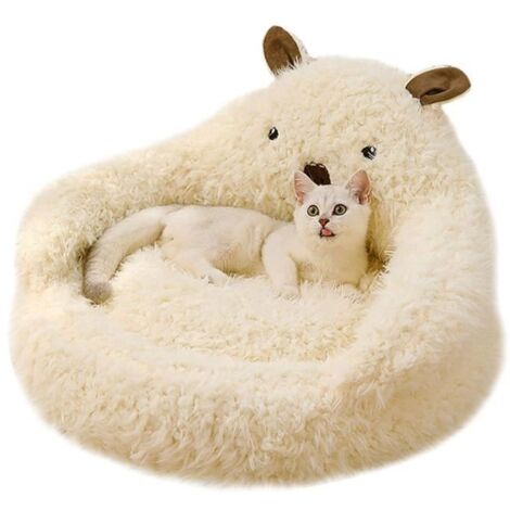 Lit en Peluche Pour Animal Domestique -Panier pour chat/chien - canapé chat/chien-Coussin amovible - 40x23CM